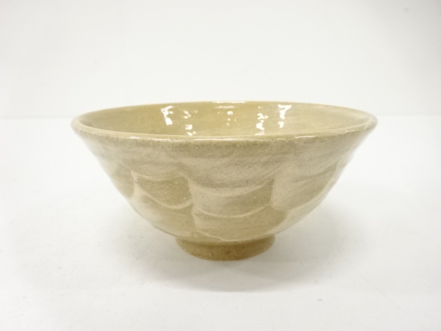 作家物　刷毛目　茶碗